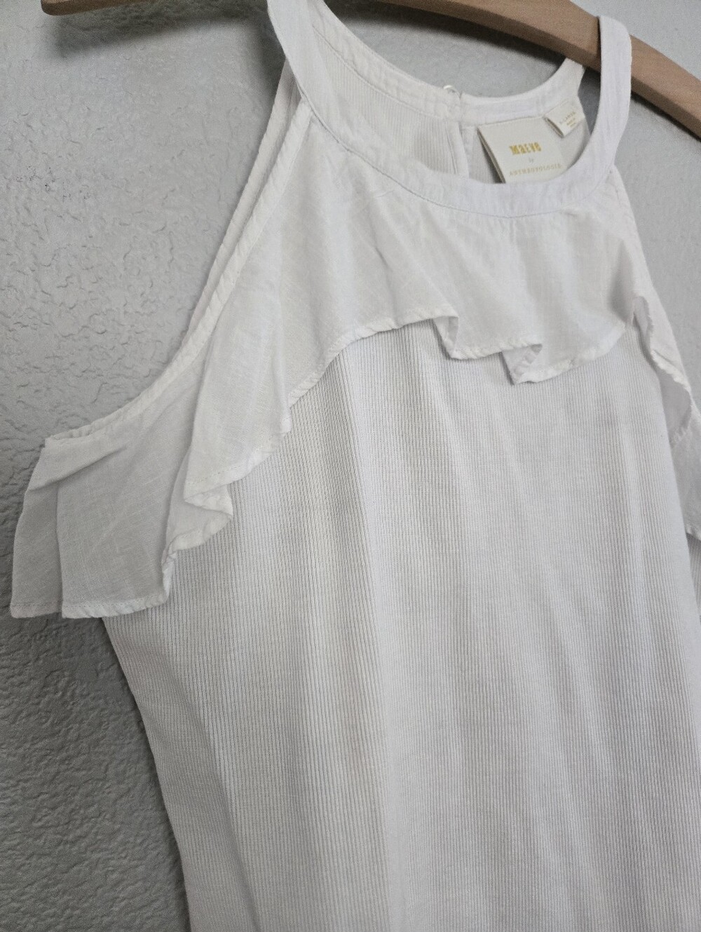 Anthropologie | Ruffled Rib Halter Tank - Picture 6 of 9